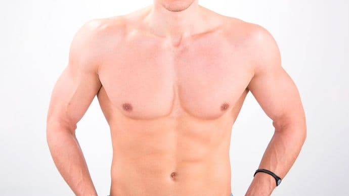 Zona Pecho + abdomen (hombres)